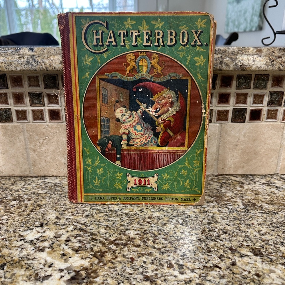 Vintage Chatterbox Book with Colorful Cover - Picture 2 of 13